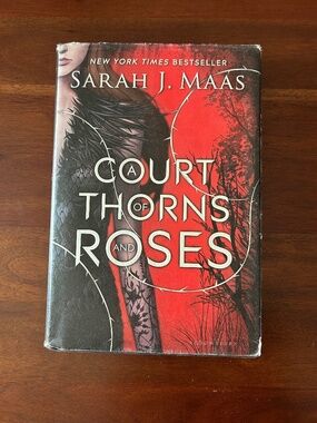 RARE OOP First Edition A Court of Thorns and Roses Hardcover Original Cover Art